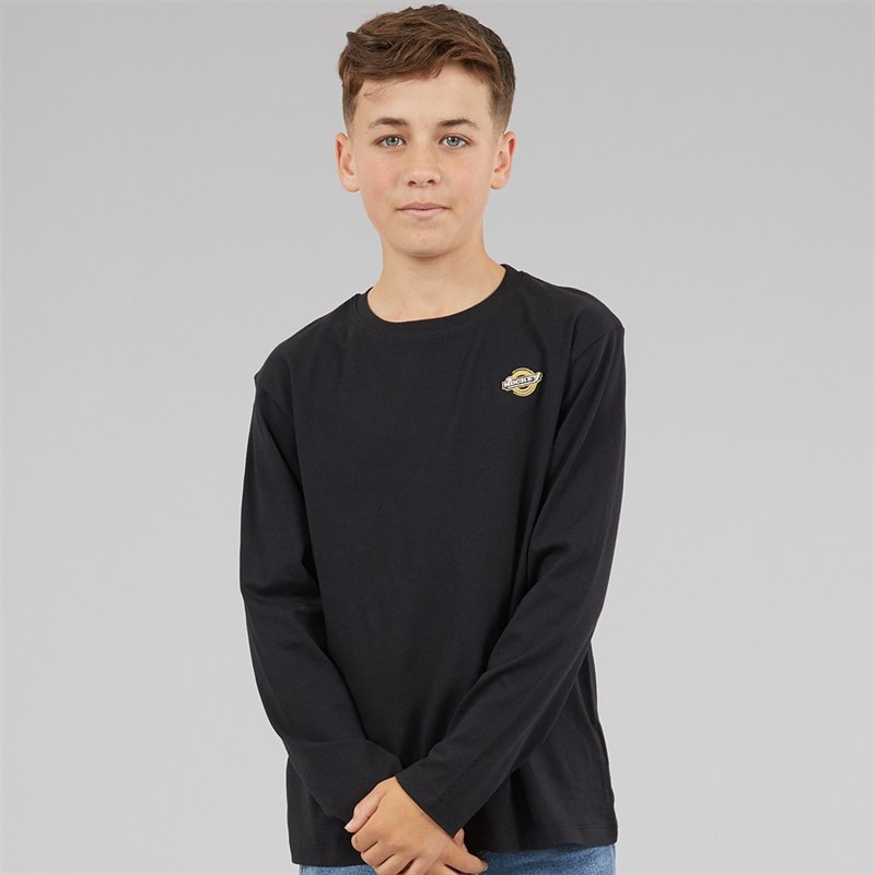 Name It Jongens Vimpels Hockey Lange Mouw T-shirt Zwart