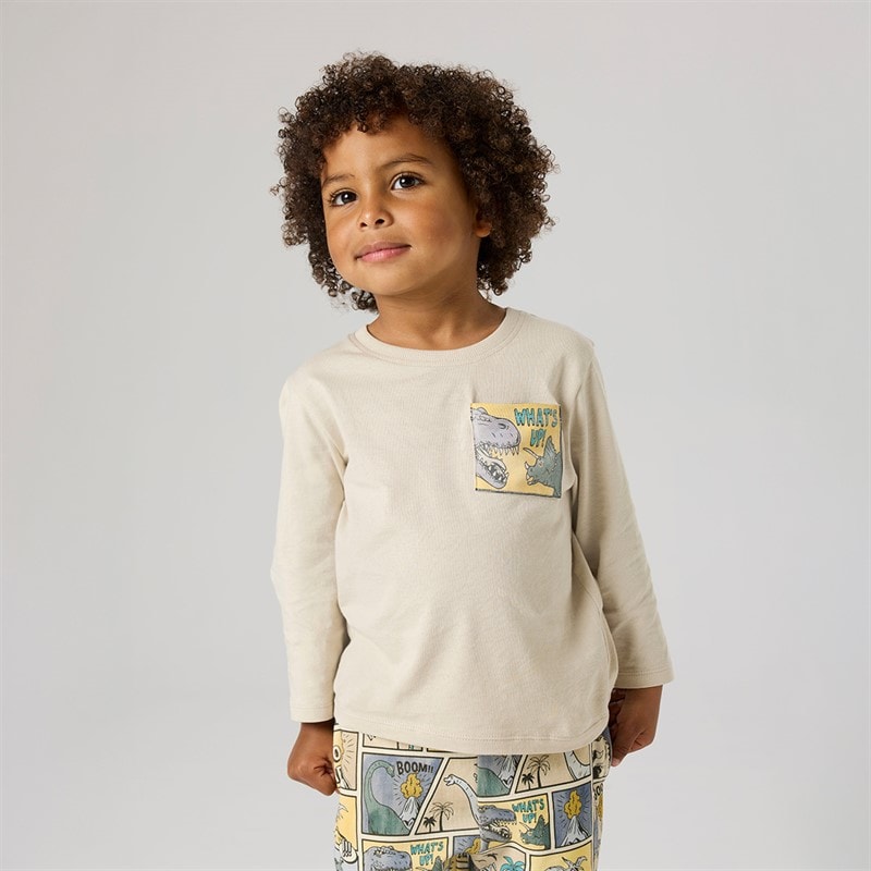 Name It Jongens Mini Sikalasi Lange Mouw T-shirt Peyote