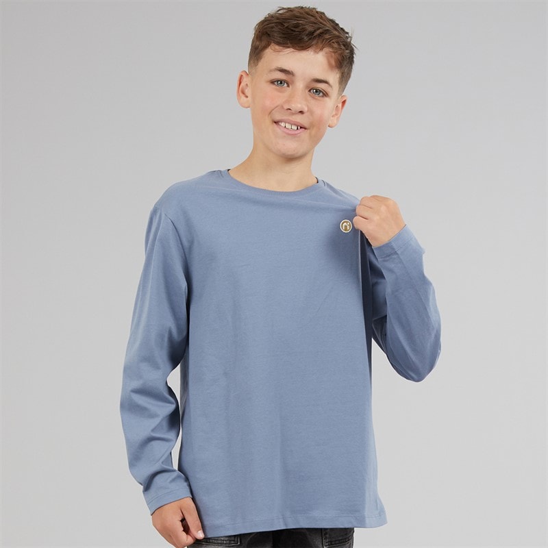 Name It Jongens Vimpels Merknaam Lange Mouw T-shirt Flint Stone