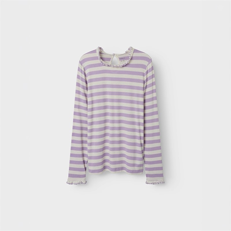 Name It Meisjes Prakula Lange Mouw T-shirt Lavendula