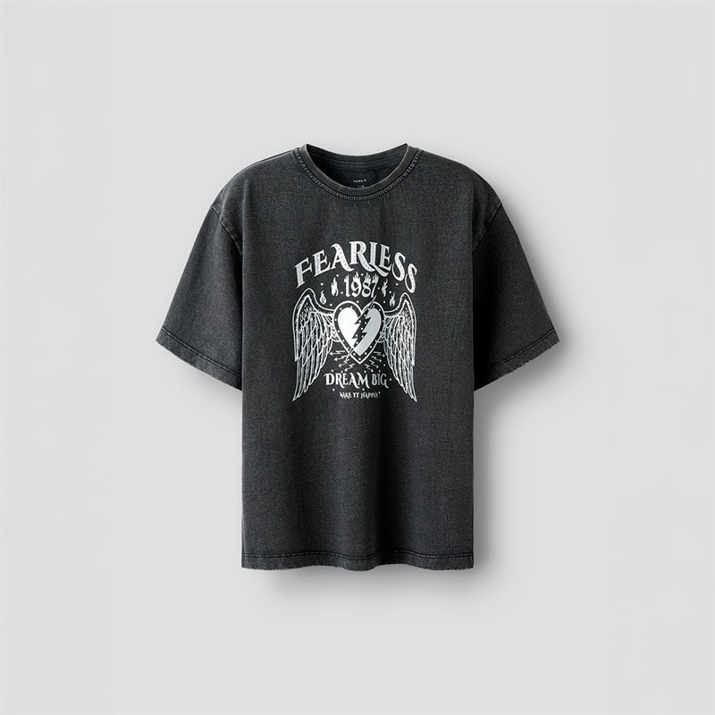 Name It Meisjes Janta T-shirt Zwart