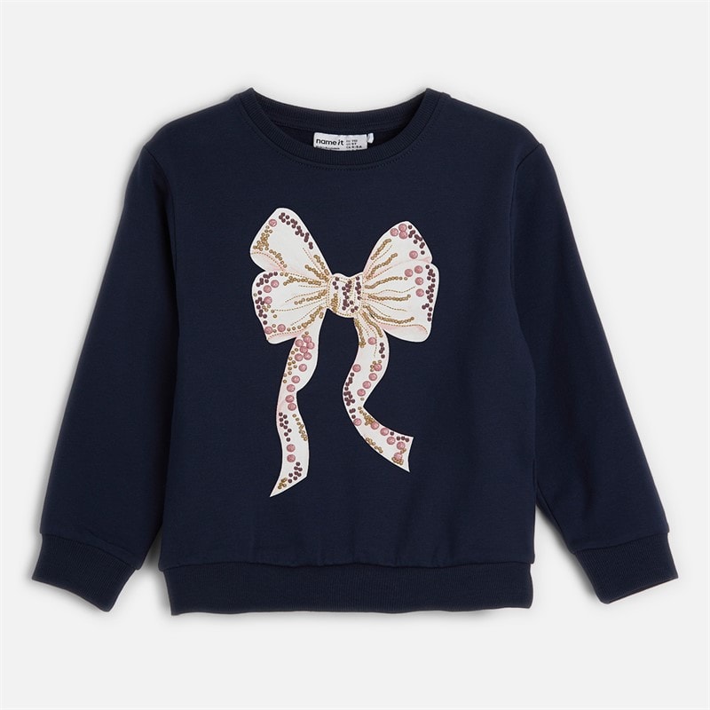 Name It Meisjes Tarina Sweatshirt Navy Blazer