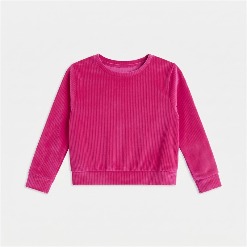 Name It Haut en velours Veloa Fille Fuchsia Purple