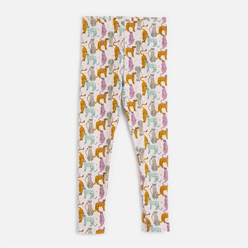 Name It Meisjes Vivian Cheetah Leggings Ballerina