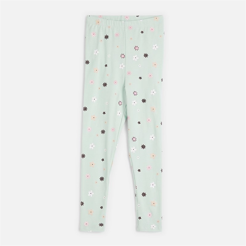 Name It Meisjes Vivian Bloemen Leggings Gossamer Green