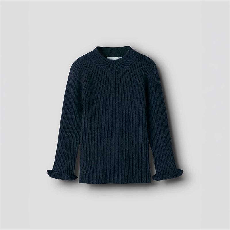 Name It Meisjes Vianna Gebreide Top Navy Blazer
