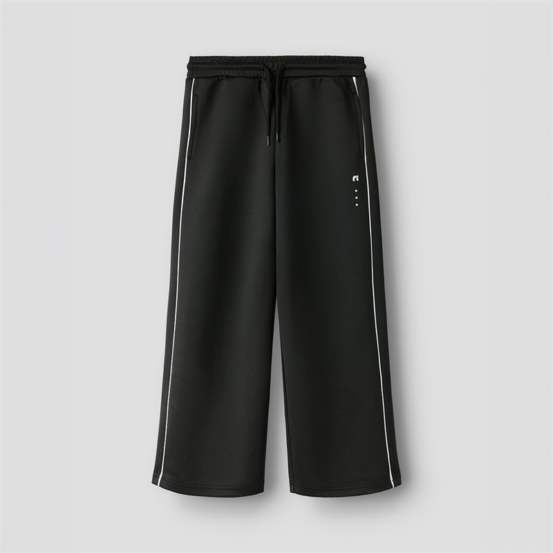 Name It Fille Dunne Pantalons de Jogging Évasés Noir