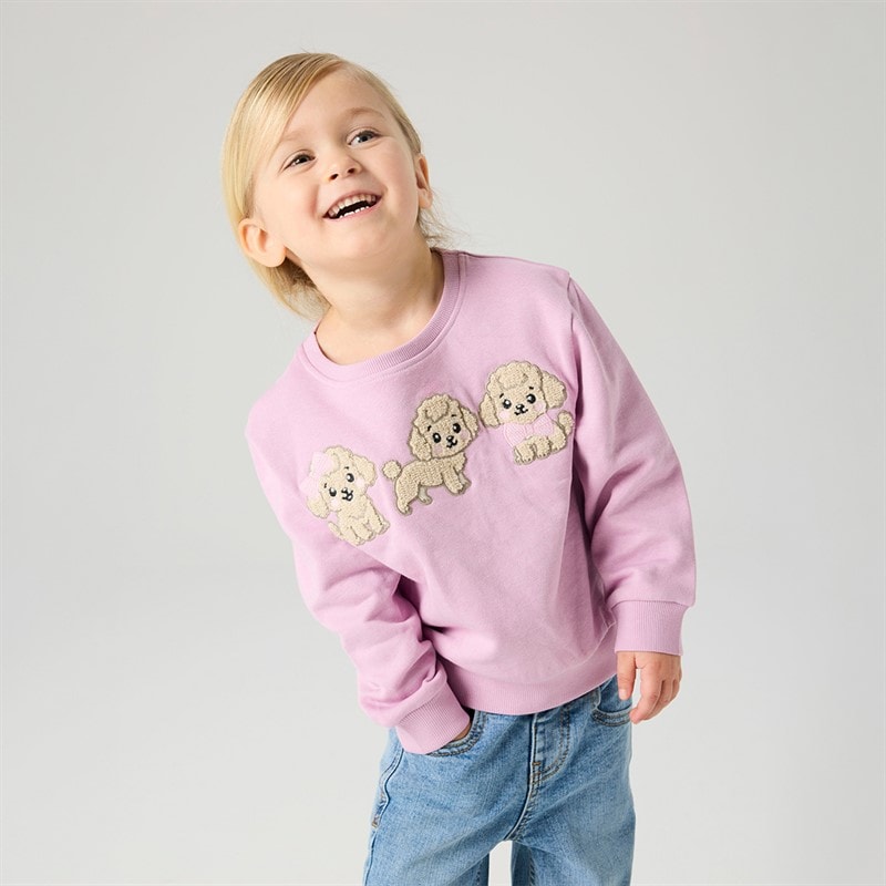 Name It Sweatshirt Fille Dyveke Mauve Mist