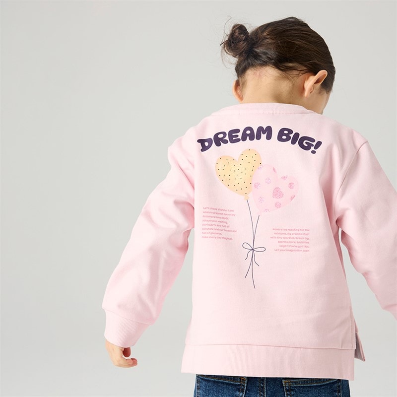 Name It Denila bluza dla dziewczynki kolor Parfait Pink
