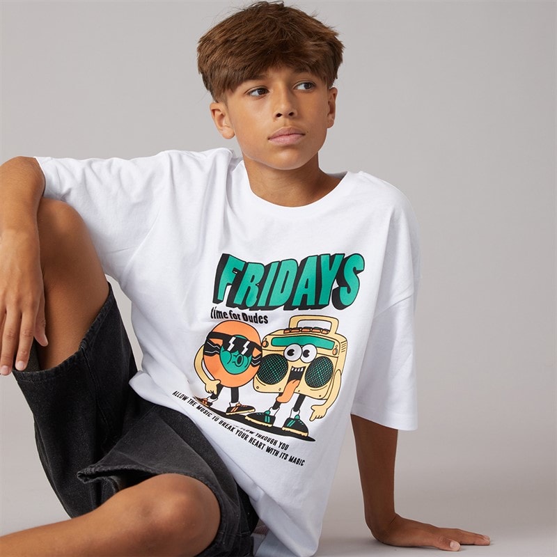 Name It Junge Heinrick T Shirt Bright White