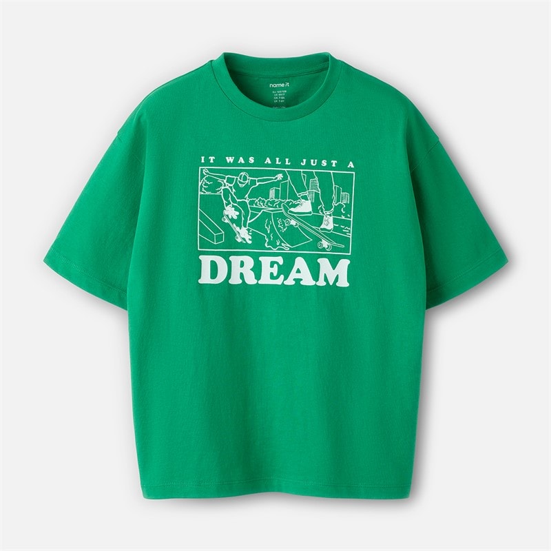 Name It Junge Heinrick T-Shirt Jelly Bean