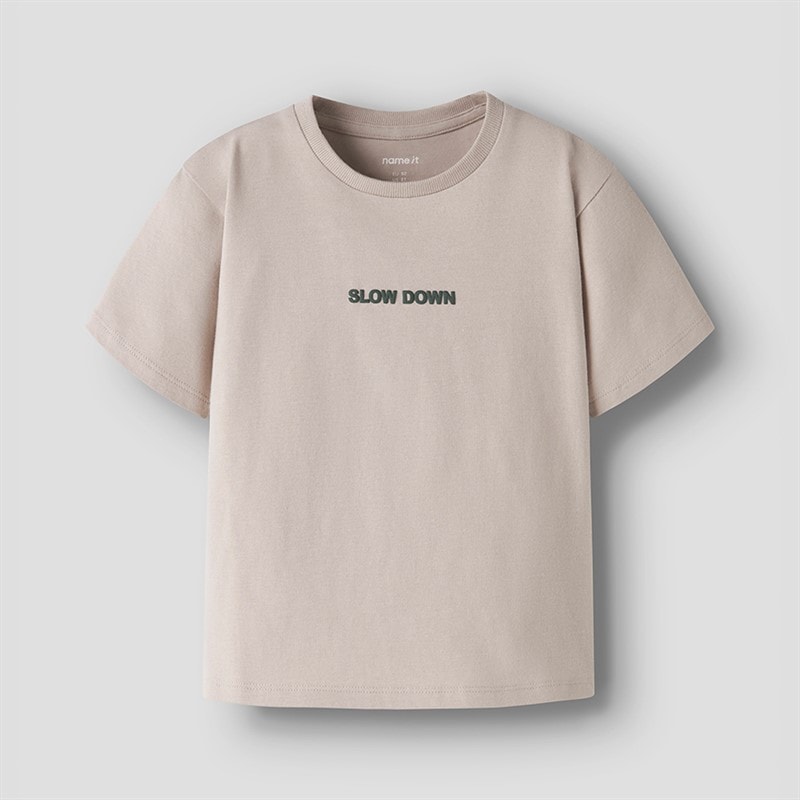 Name It Junge Javes T-Shirt Chateau Gray