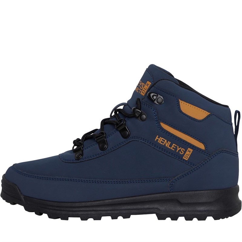 Henleys Jongens Travis Laarzen Marineblauw