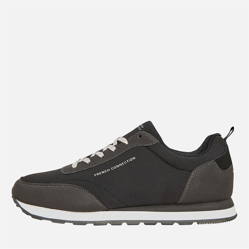 French Connection Baskets Homme Wen Logo Grises