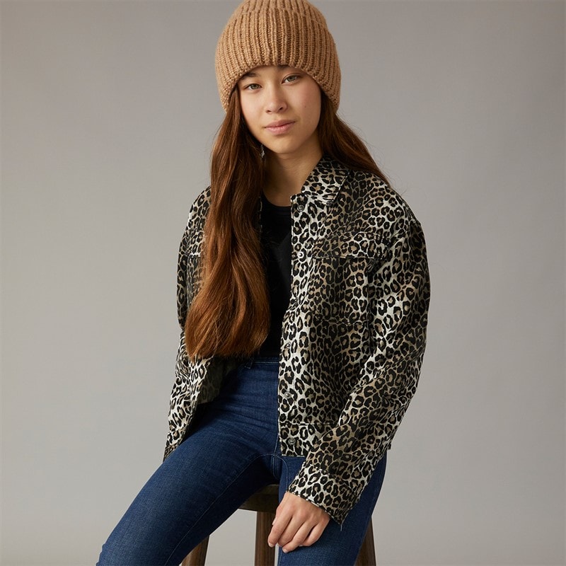 Only Vestes Légères Sandra-Lumi Printed Fille Noir