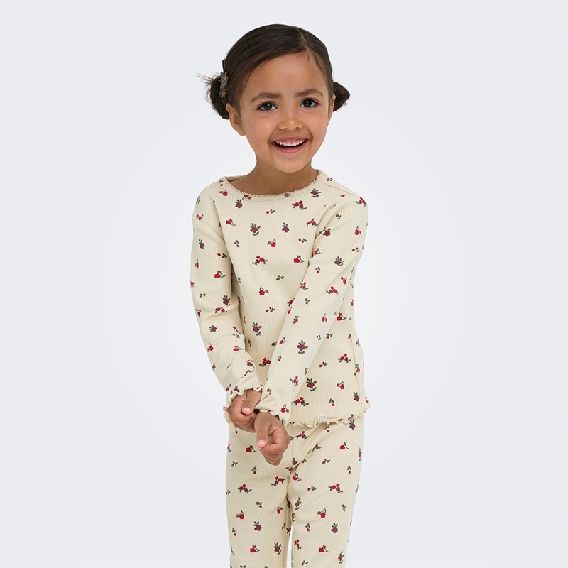 Only Fille Mini Trinny Top Birch