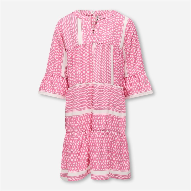 Only Mädchen Alberte Life Kleid Fuchsia Pink