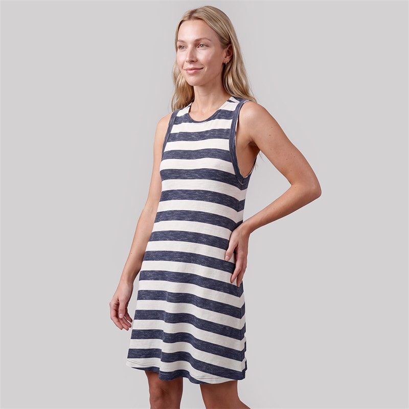 Only Dames Edea Jurk met Korte Mouwen Ombre Blauw