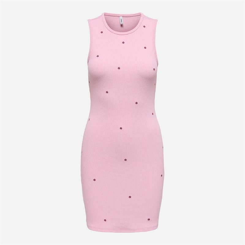 Only Robe Wilma Femme Côtelette Mauve décoloré