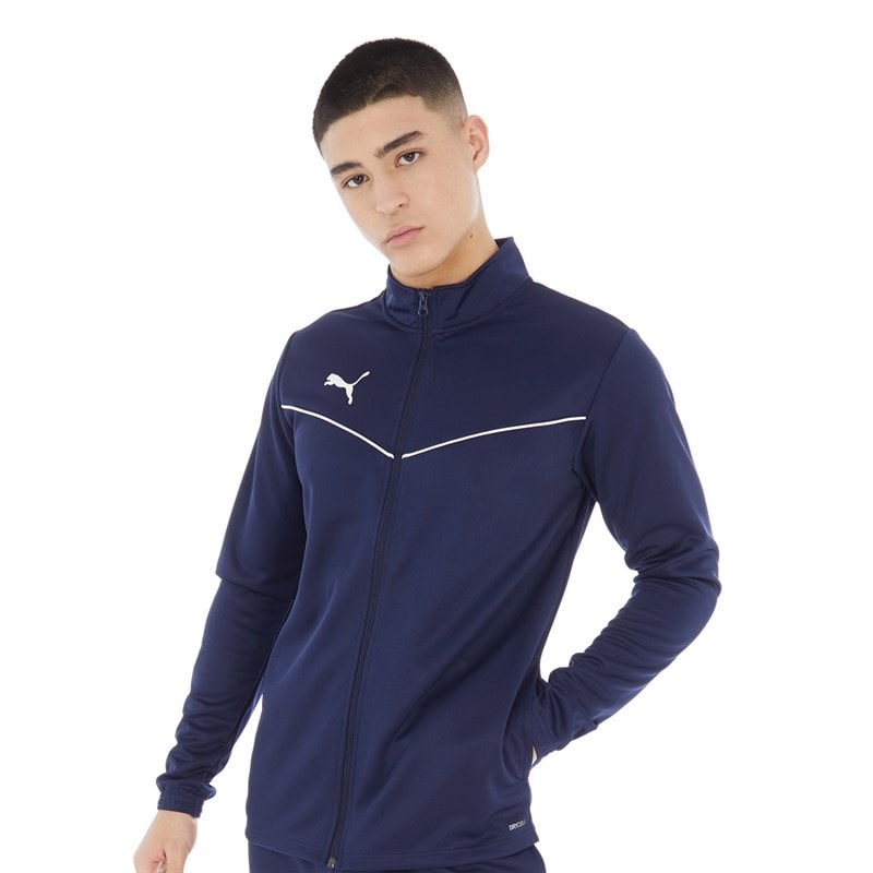 Puma Heren teamRISE Sports Performance Tops Blauw