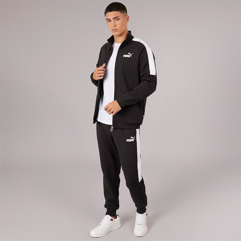 Puma Heren Essentials Trainingspak Puma Zwart