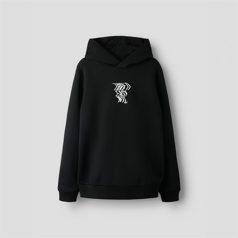 LMTD Pull à Capuche Garçon Noir