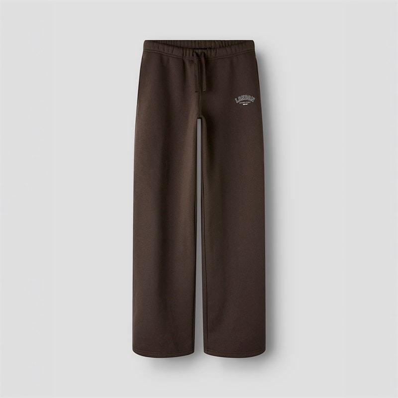 LMTD Fille Faris Pantalon de jogging large Chocolate Brown