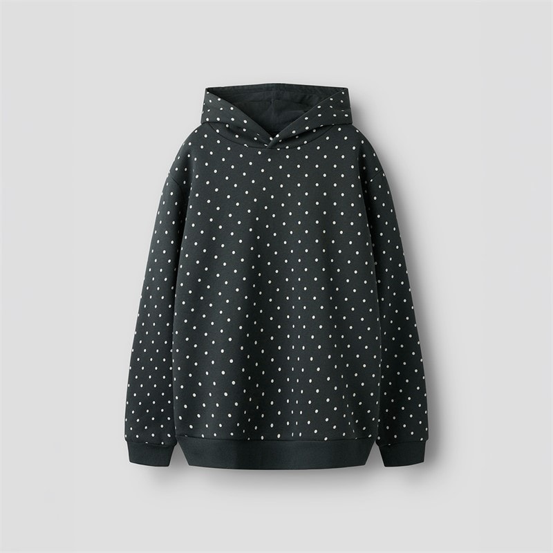 LMTD Sweat à Capuche Dosso Fille Pirate Black