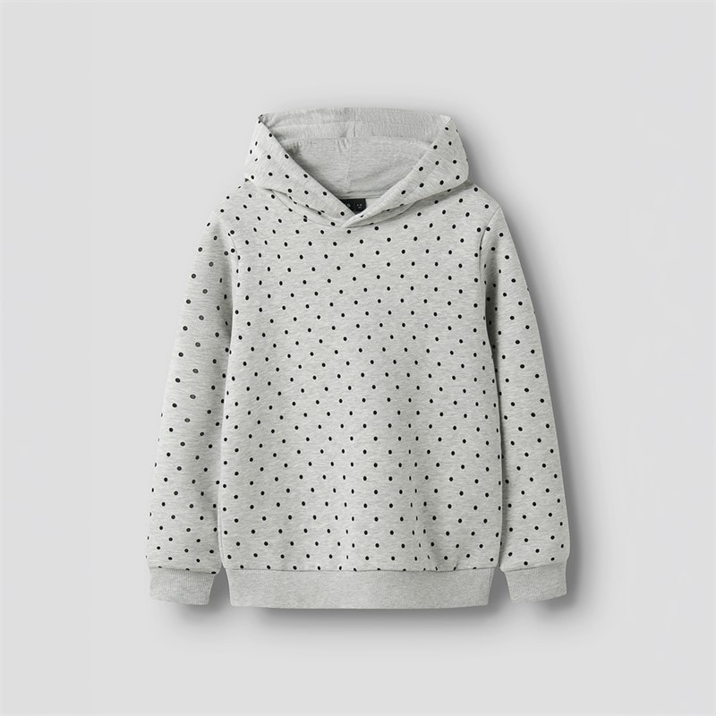 LMTD Meisjes Dosso Hoodie Light Grey Melange