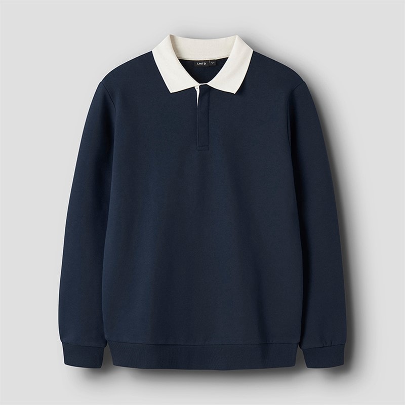 LMTD Jongens Ross Poloshirt sweater Marineblazer