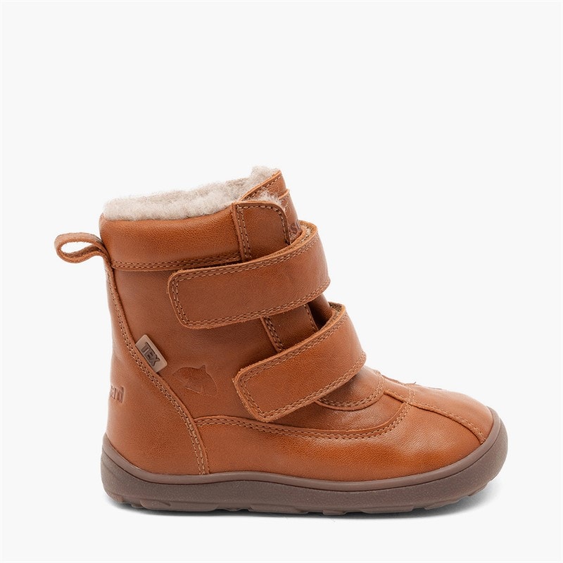 Bisgaard Enfant Benny Barefoot Tex Bottes Cognac