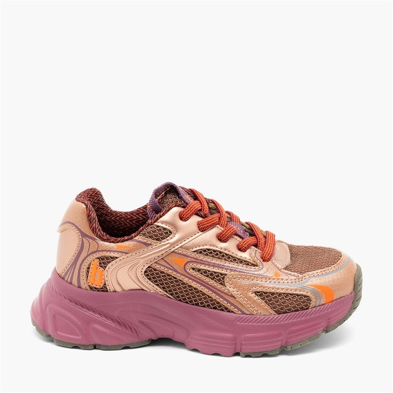Bisgaard Meisjes Jax Sneakers Rose Gold