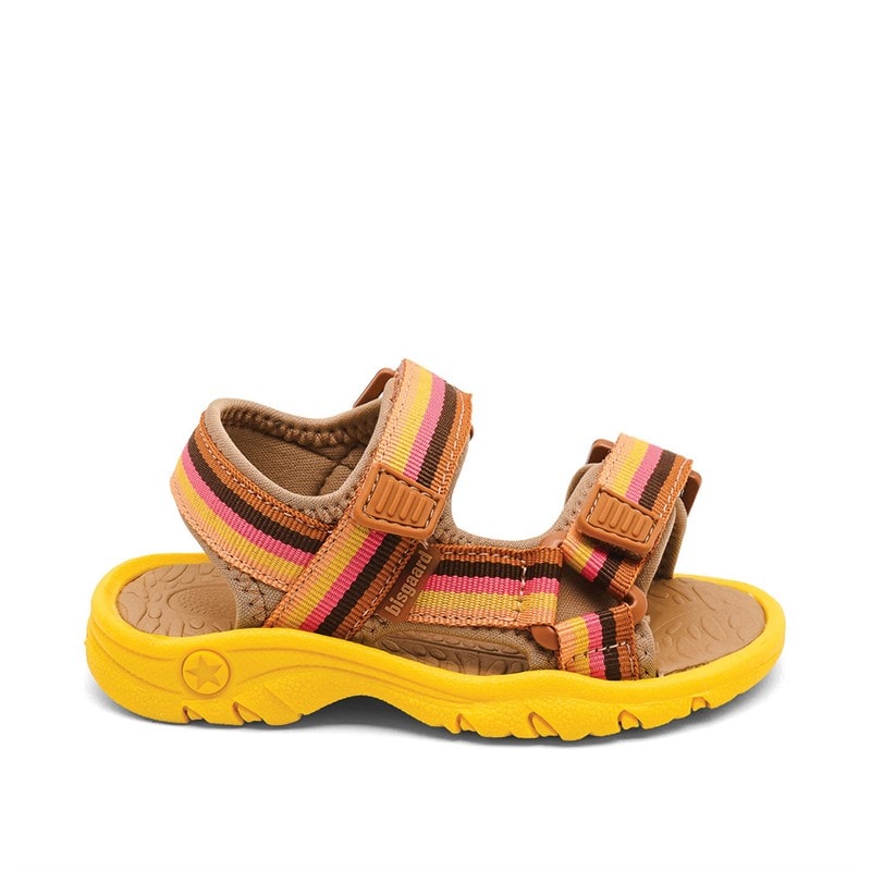 Bisgaard Enfant Sandales Nico Lemon Mix