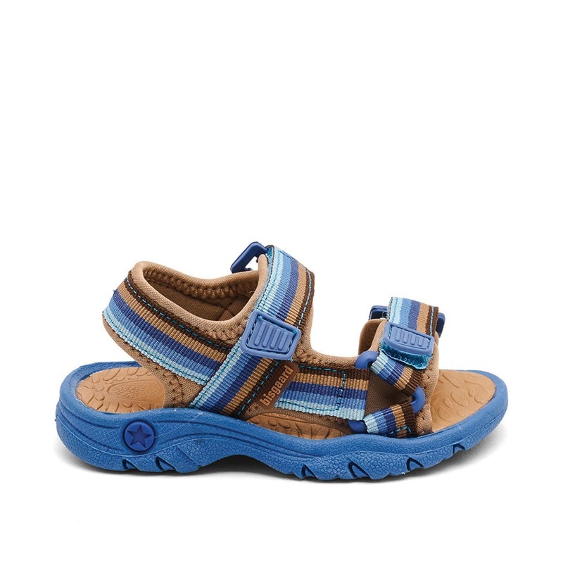 Bisgaard Enfant Sandales Nico Cobalt Mix