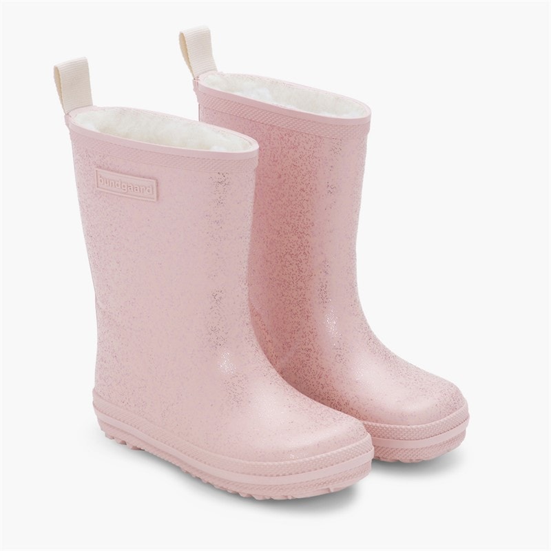 Bundgaard Aspen wodoodporne buty dla dziewczynki kolor przybrudzony róż Sparkle
