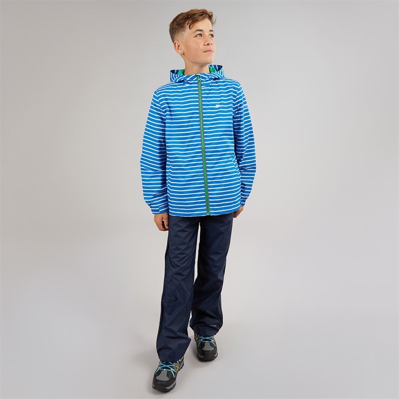 Trespass Ensemble Veste Imperméable et Pantalon Garçon Kinley Bleu Marine