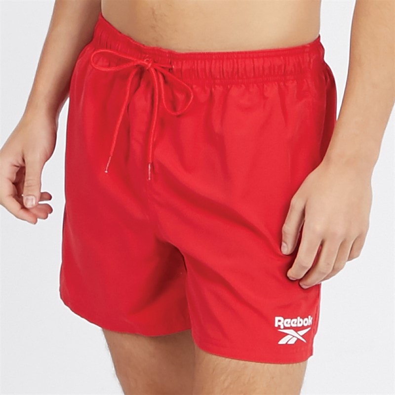 Reebok Shorts de bain Yale Homme Vector rouge