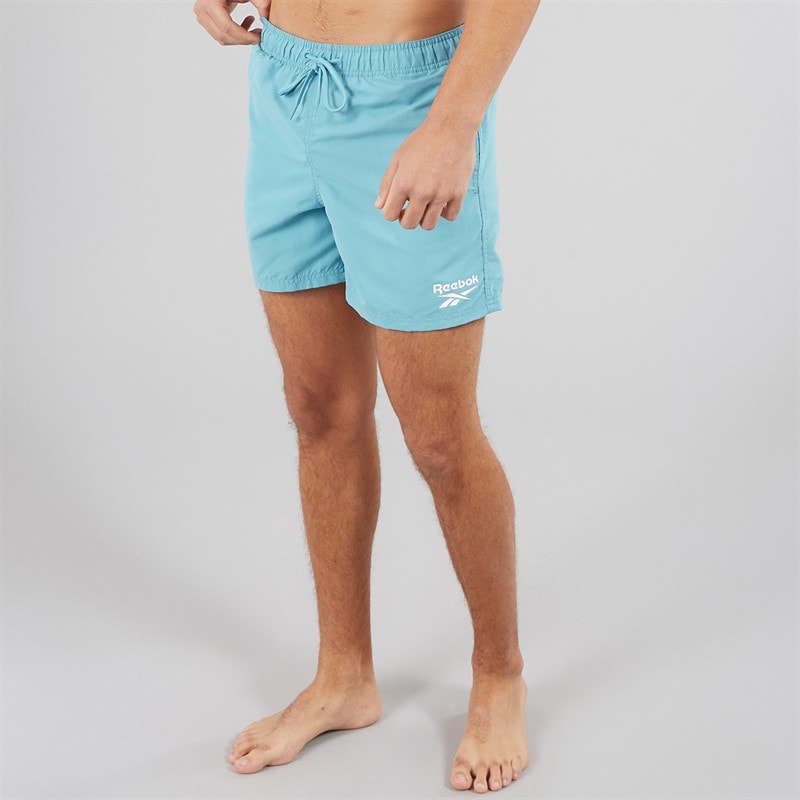 Reebok Heren Yale Zwemshort Warped Blue