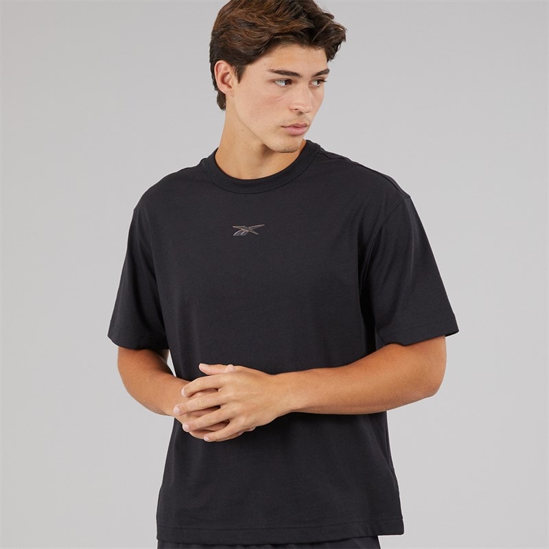 Reebok T-shirt Athlète Hype Homme Noir