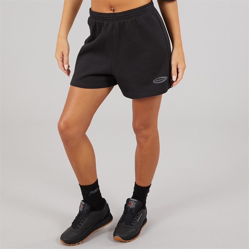 Reebok Shorts de Marque Identité Énergie Fière Femme Noir