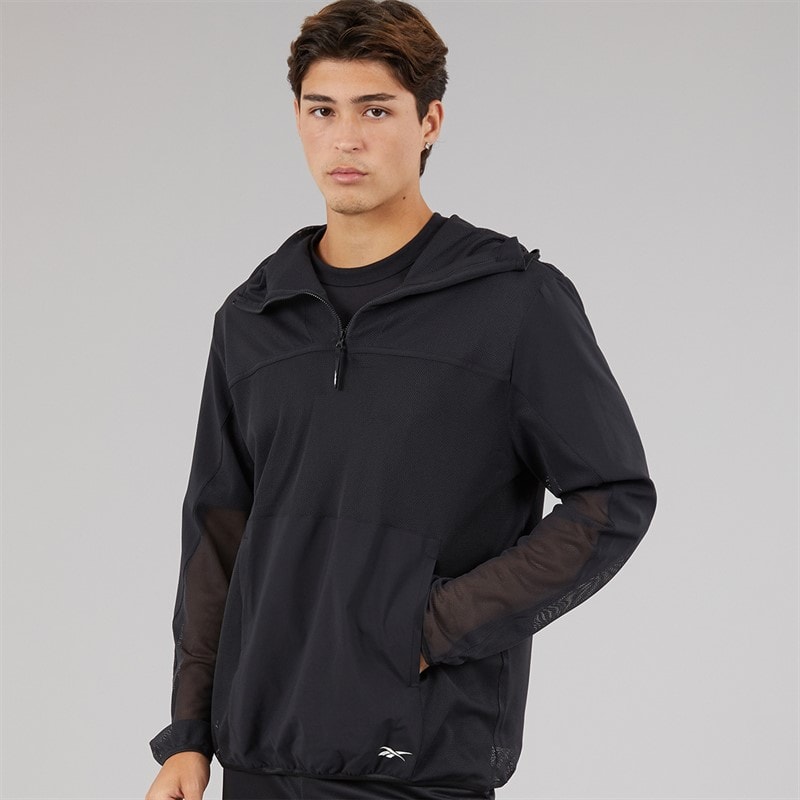 Reebok Heren Athlete Hype Jas Zwart