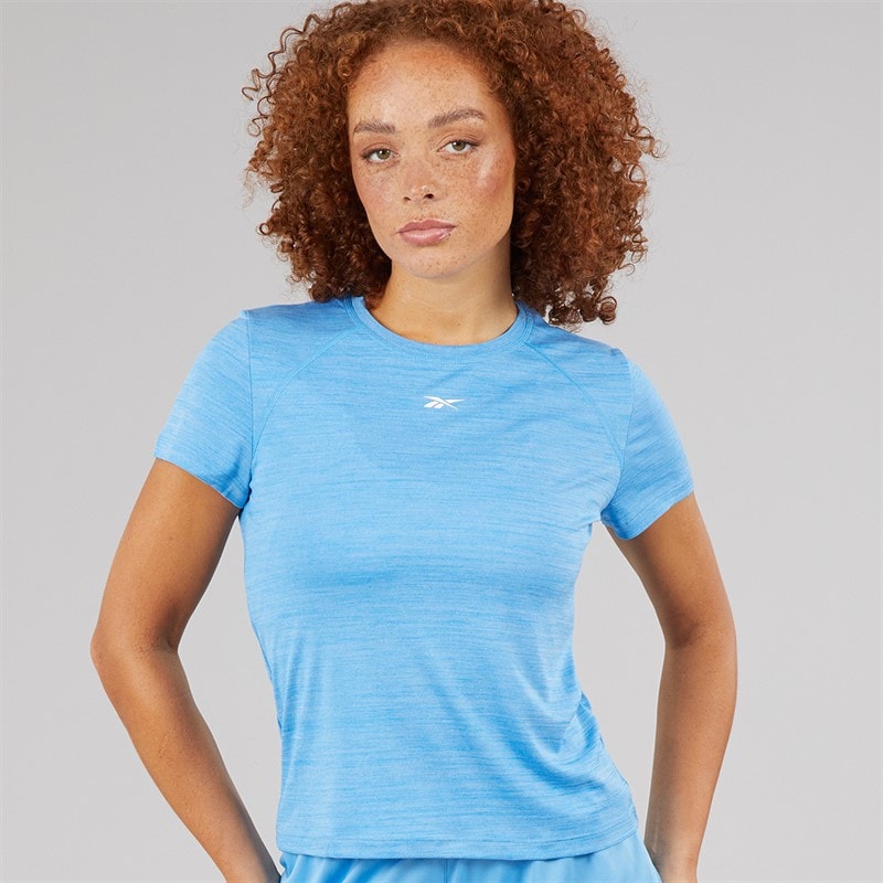 Reebok T-shirt d'entraînement ID Femme Recovery Blue