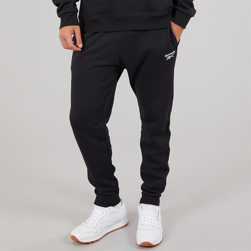 Reebok Reebok Joggingpants en molleton avec petit logo Homme Noir