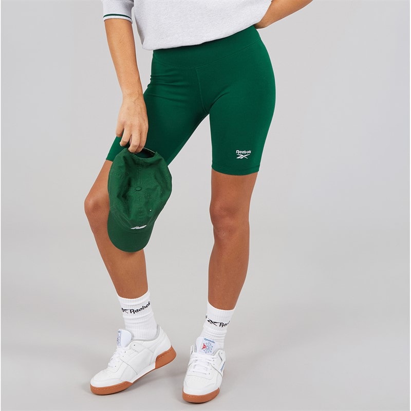 Reebok Shorts ajustés Reebok Identity à petit logo Femme Collegiate Green