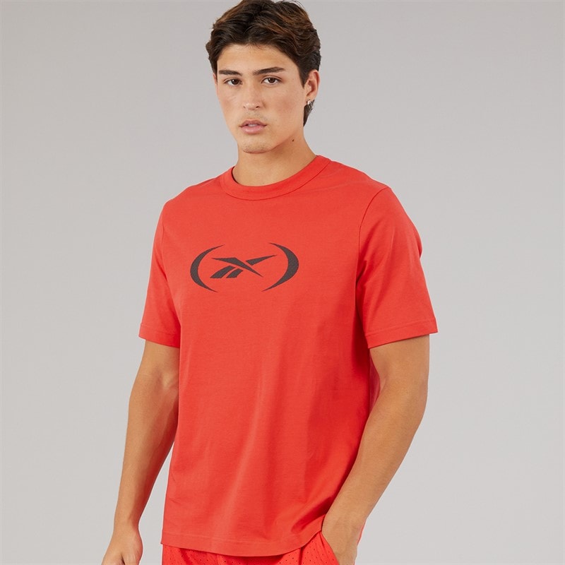 Reebok T-shirt de basketball Reebok Homme Energy Red