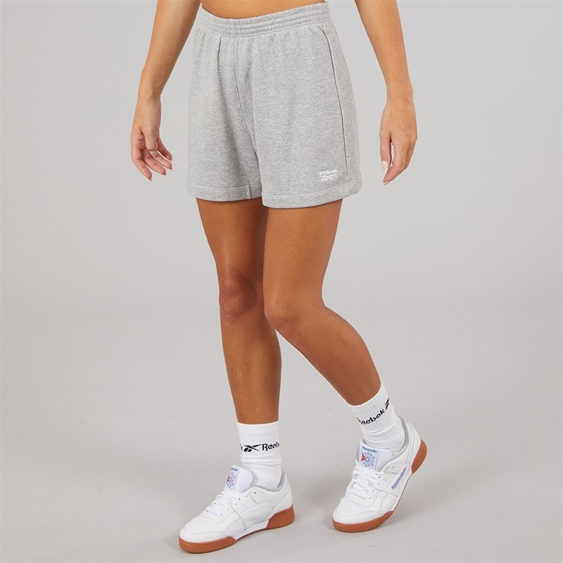 Reebok Shorts en molleton Reebok Identity à petit logo Femme Medium Grey Heather