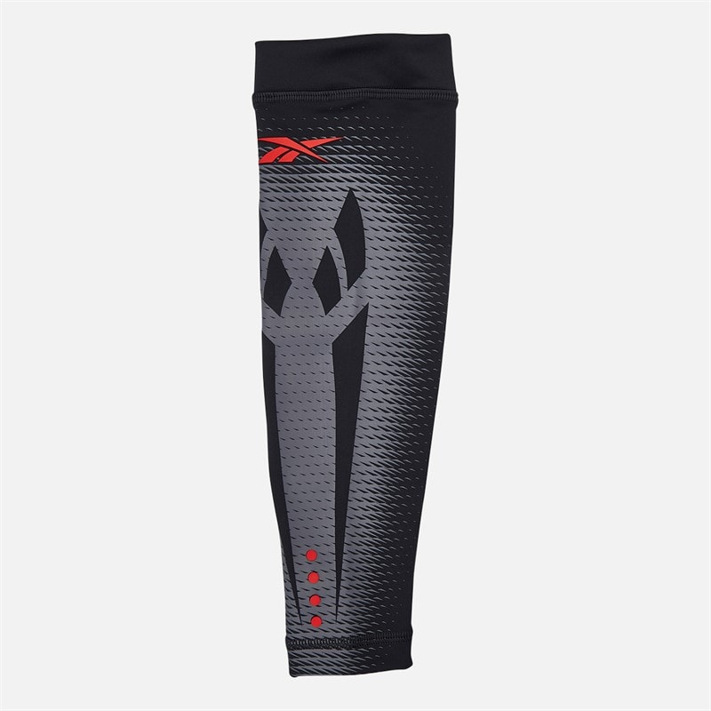 Reebok Système de retour d'énergie homme, manches performance Noir/Gris