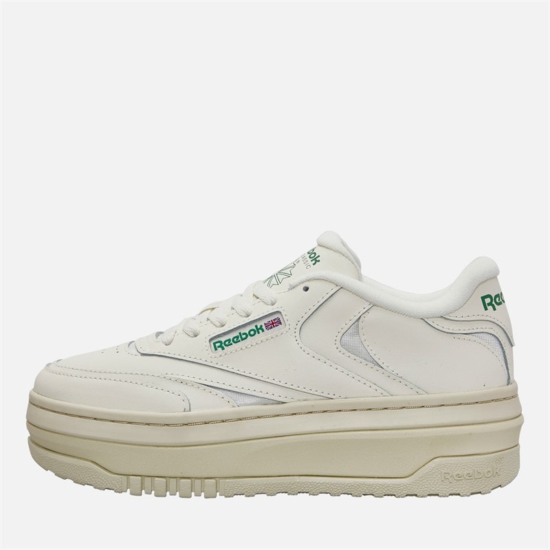 Reebok Club C Extra Sneakers Chalk/Chalk/Glen Green