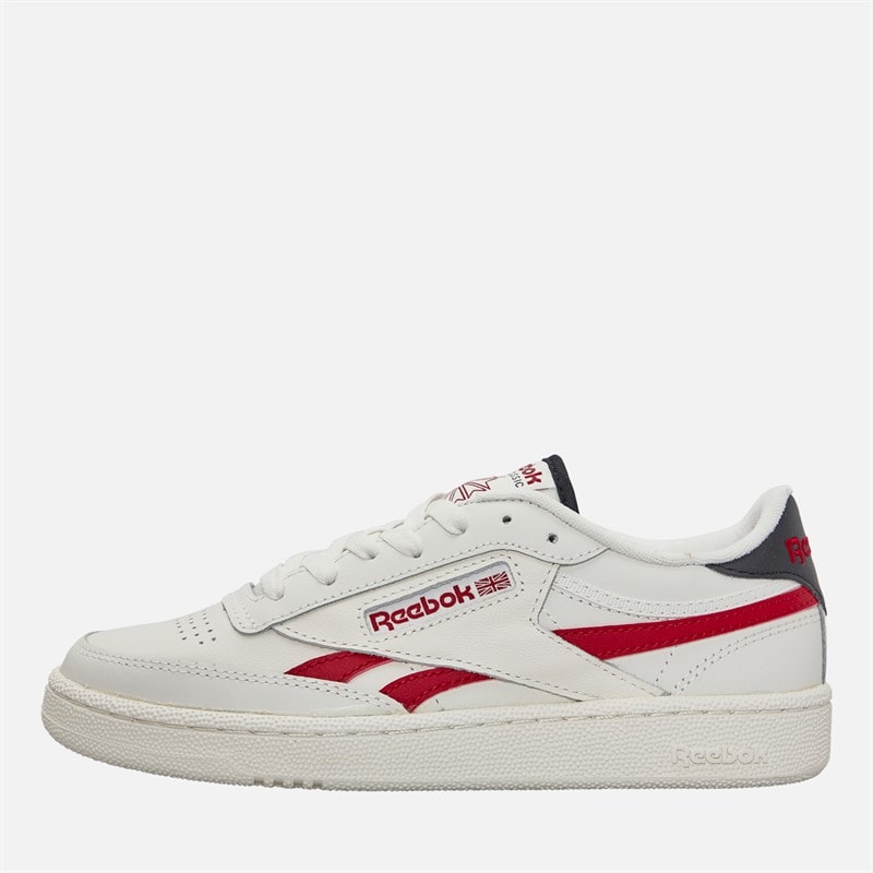 Reebok Herren Club C Revenge Sneaker Kreide/Blitzrot/Schwarz