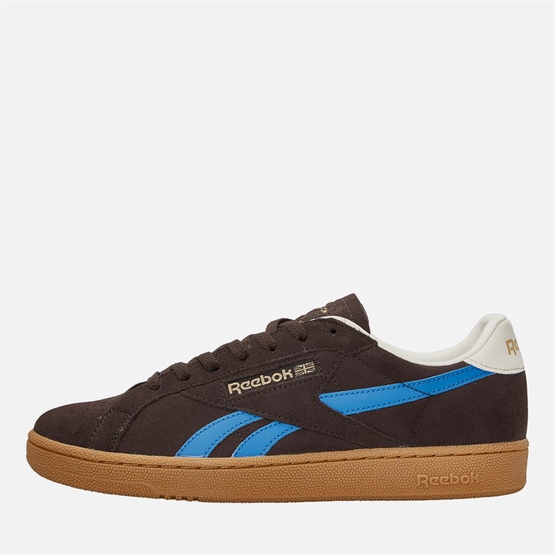 Reebok Club C Grounds UK Sneaker Dunkle Materie/Kinetisches Blau/Vintage Kreide